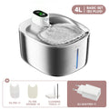 APETDOLA 4L Wireless Automatic Cat and Dog Water Fountain with Sensor Technology