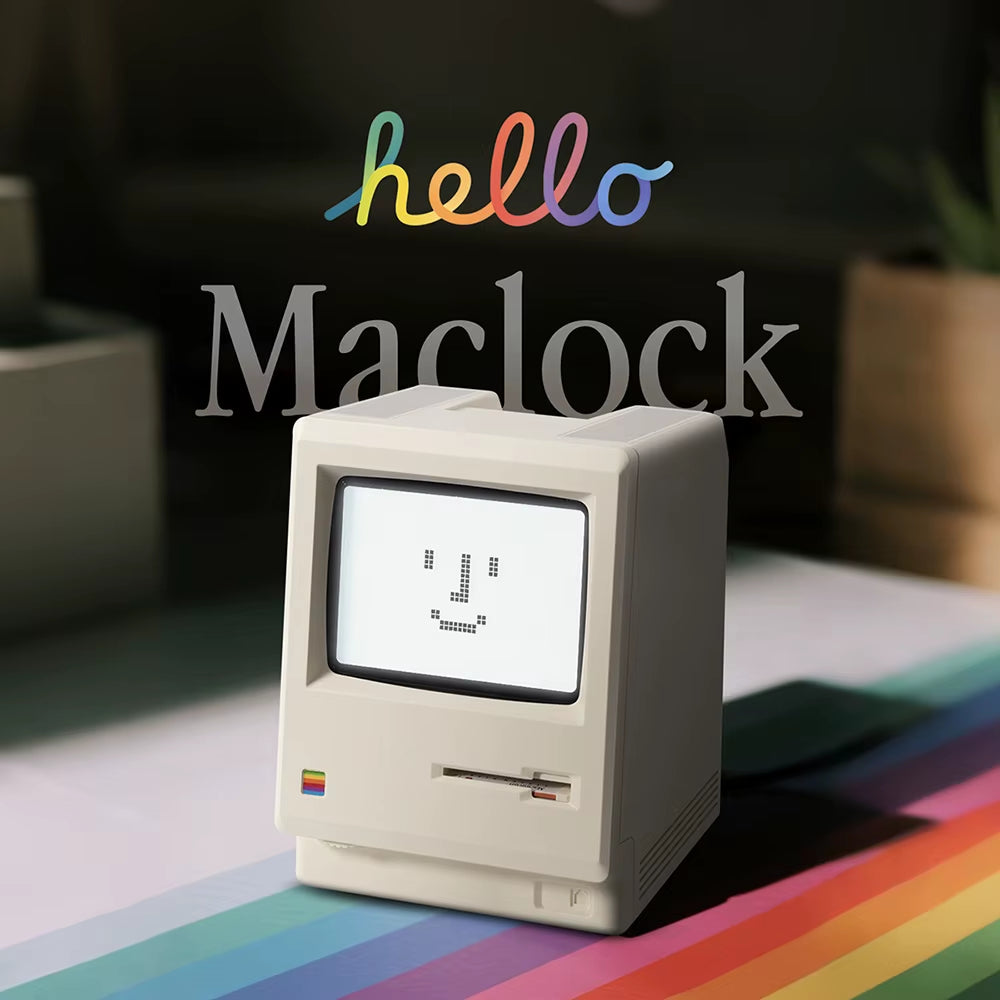 MacLock Retro Alarm Clock — Vintage Design, Modern Precision